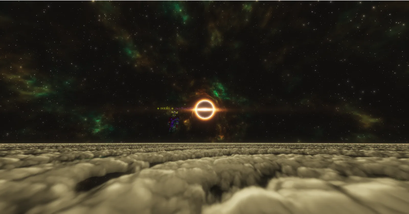 Cosmic horizon representing DrakesCraft experimentation